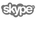 Skype Logo Black and White (2)