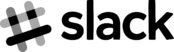 Slack Logo Black and White