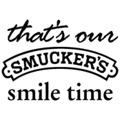 Smucker Logo Black and White