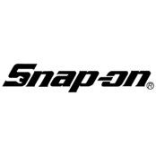 Snap on Logo Black and White