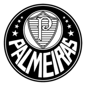 Sociedade Esportiva Palmeiras de Sao Paulo SP Logo Black and White