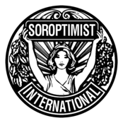 Soroptimist International Logo Black and White