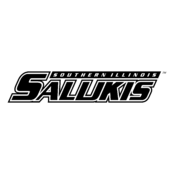 Southern Illinois Salukis Logo Black and White (1)