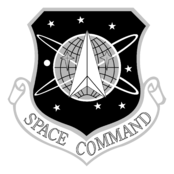 Space Command Logo Black and White