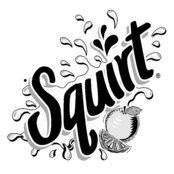 Squirt Logo Black and White