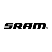 SRAM Logo Black and White