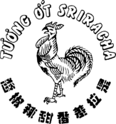Sriracha Sauce Logo Black and White