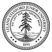 Stanford Logo Black and White