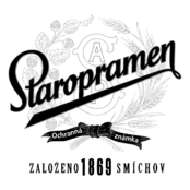 Staropramen Logo Black and White