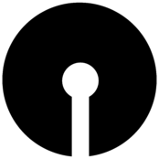 State Bank of Travancore Logo Black and White