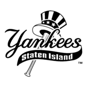 Staten Island Yankees Logo Black and White (1)
