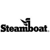Steamboat Logo Black and White