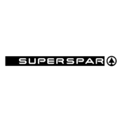 Superspar Logo Black and White