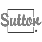 Sutton Logo Black and White