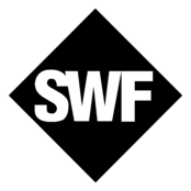 SWF Logo Black and White