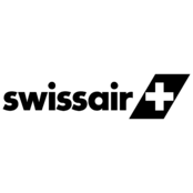 Swissair Logo Black and White
