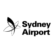 Sydney Airport Logo Black and White