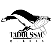 Tadoussac Quebec Logo Black and White