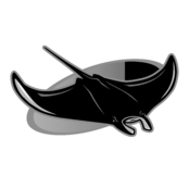 Tampa Bay Devil Rays Logo Black and White (2)