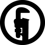 Technic Launcher Logo Black and White