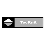 TecKnit Logo Black and White