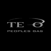 Teco Peoples Gas Logo Black and White