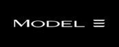 Tesla Model Logo Black and White