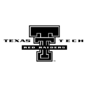 Texas Tech Red Raiders Logo Black and White (4)