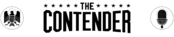 The Contender Logo Black and White