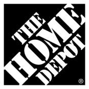 The Home Depot Logo Black and White