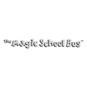 The Magic School Bus Logo Black and White