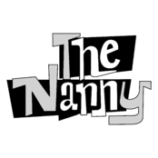 The Nanny Logo Black and White