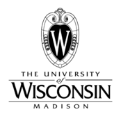 The University of Wisconsin Madison Logo Black and White (1)
