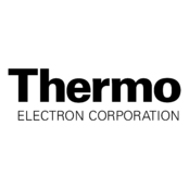 Thermo Electron Corporation Logo Black and White