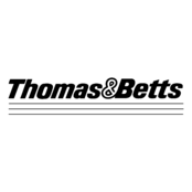 Thomas & Betts Logo Black and White