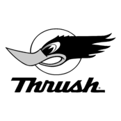 Thrush Logo Black and White