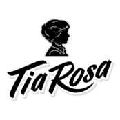Tia Rosa Logo Black and White