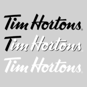 Tim Hortons Logo Black and White (1)