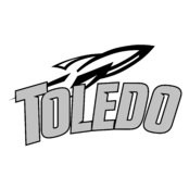 Toledo Rockets Logo Black and White