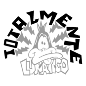 Totalmente Lunatico Logo Black and White