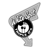 Triple O’s White Spot Logo Black and White