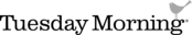 Tuesday Morning Stores Logo Black and White