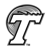 Tulane Green Wave Logo Black and White