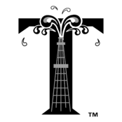 Tulsa Drillers Logo Black and White