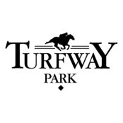 Turfway Park Logo Black and White
