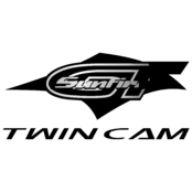 TwinCam Logo Black and White