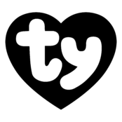 Ty Logo Black and White