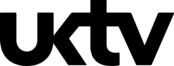 UKTV Logo Black and White