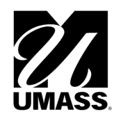 UMass Logo Black and White