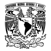 UNAM Logo Black and White